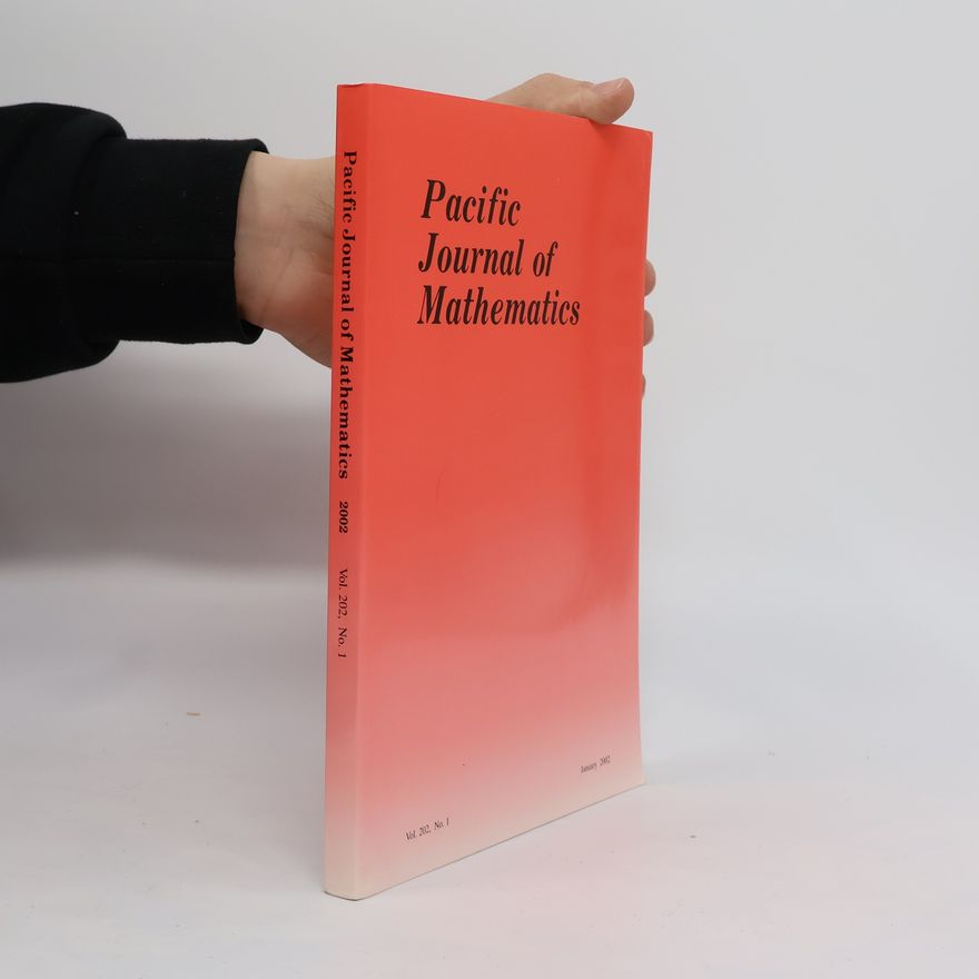 Kolektiv autorů Pacific Journal of Mathematics 1/2002