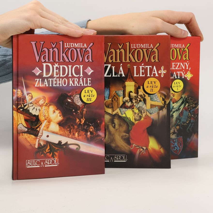 Ludmila Vaňková Dědici zlatého krále I.-III.