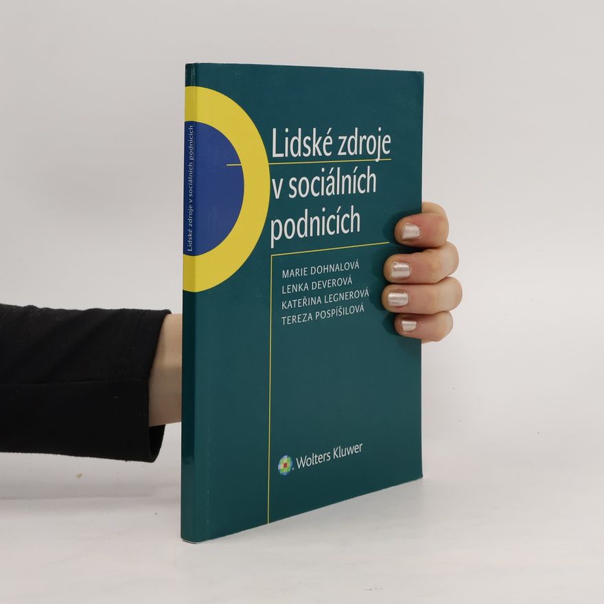 Marie Dohnalová Lidské zdroje v sociálních podnicích