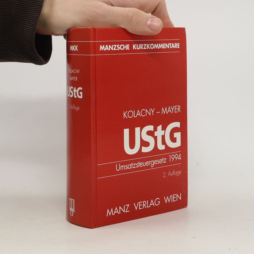 Various authors Manzsche Kurzkommentare. UStG. Umsatzsteuerrecht