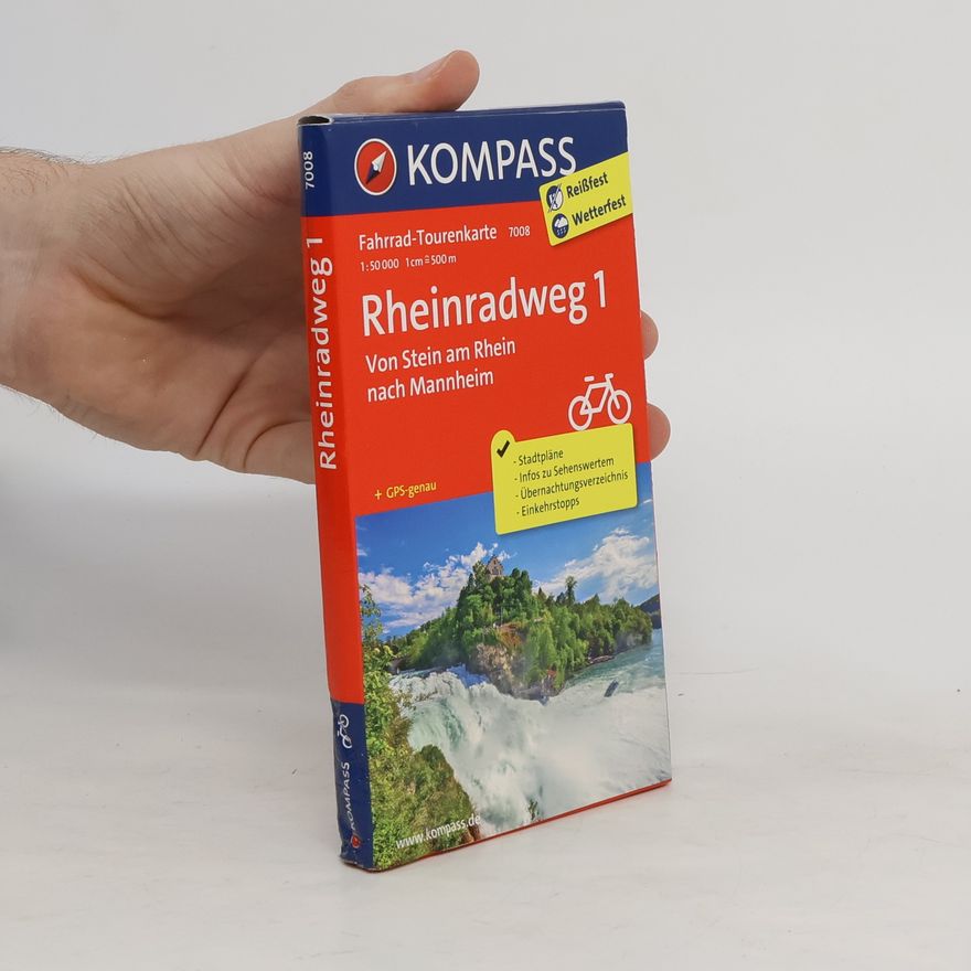 Autorenkollektiv Kompass Fahrrad-Tourenkarte Rheinradweg. Tl.1