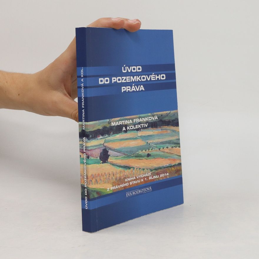 Martina Frank Úvod do pozemkového práva