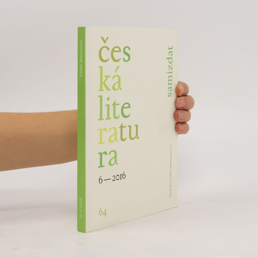 Kolektiv autorů Česká literatura 6/2016