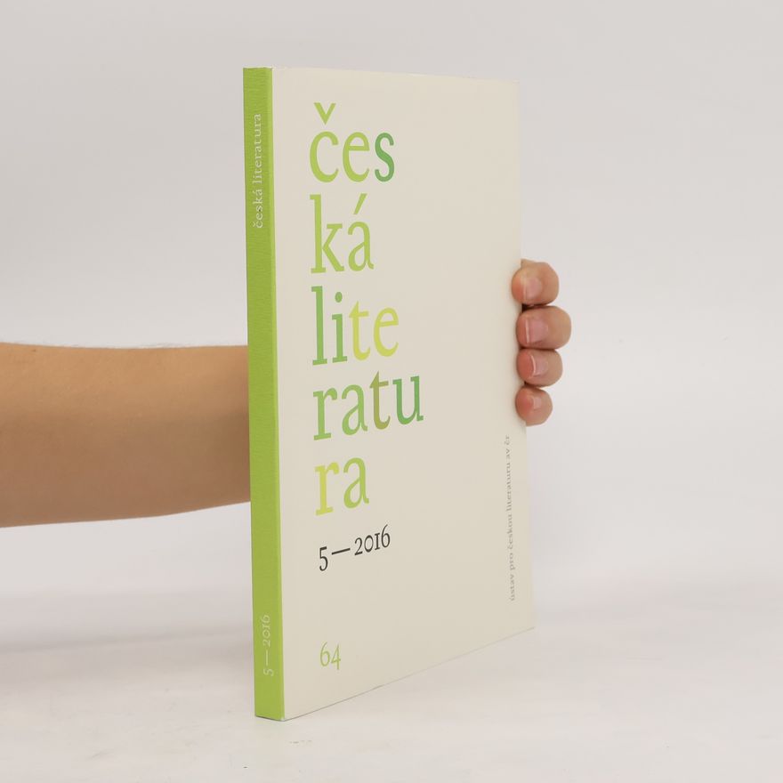 Various authors Česká literatura 5/2016