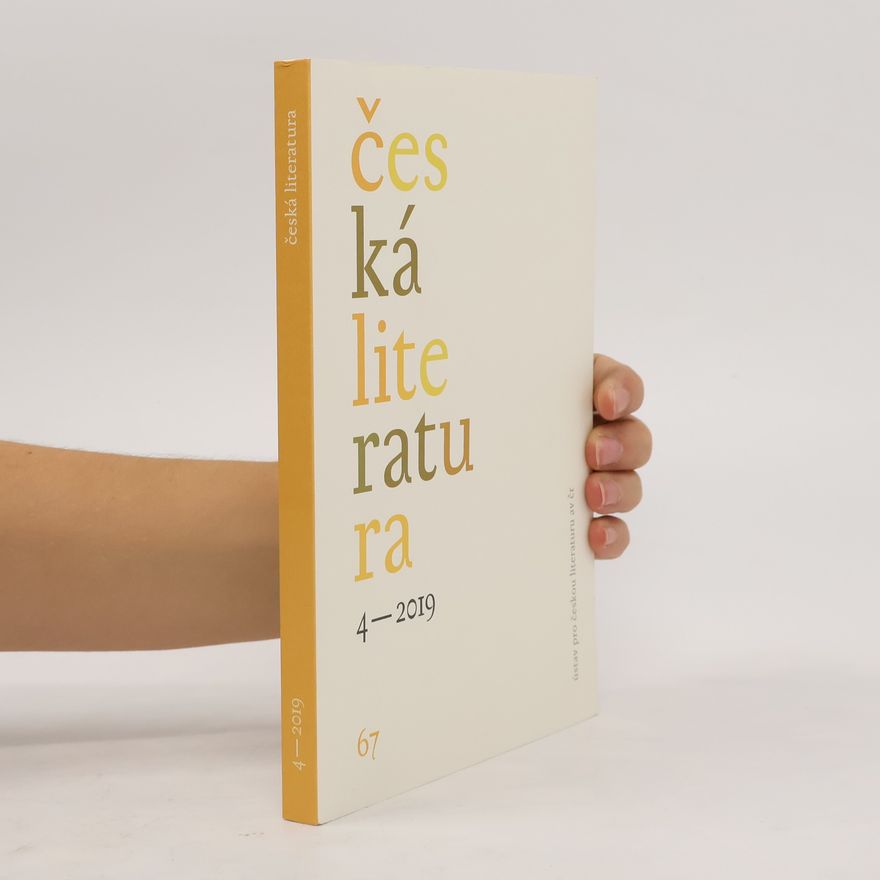Various authors Česká literatura 4-2019