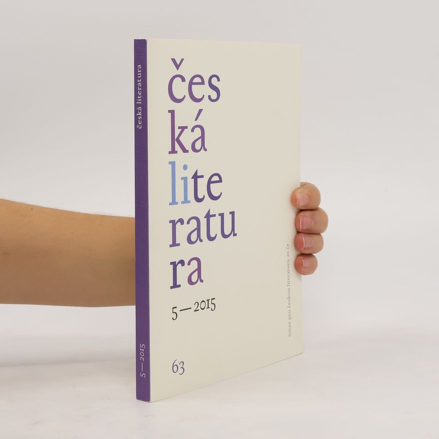 Various authors Česká literatura 5/2015