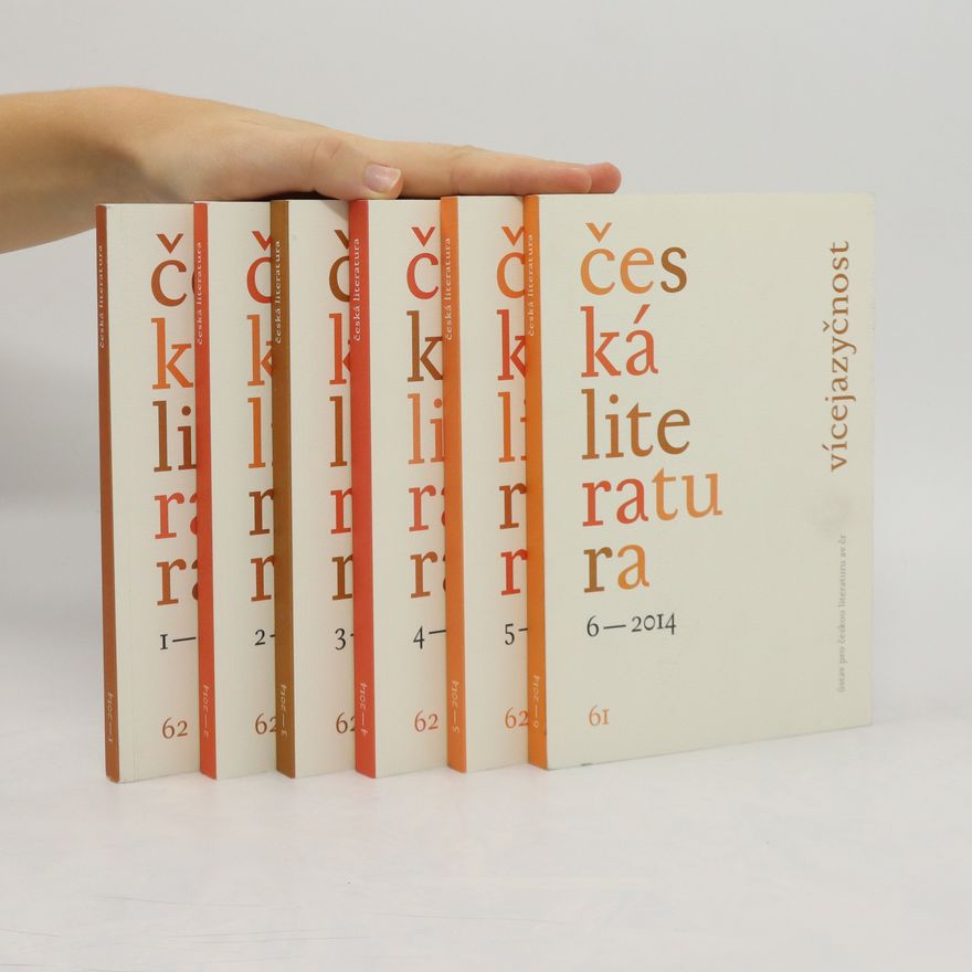Various authors Česká literatura 1-6/2014. Časopis pro literární vědu