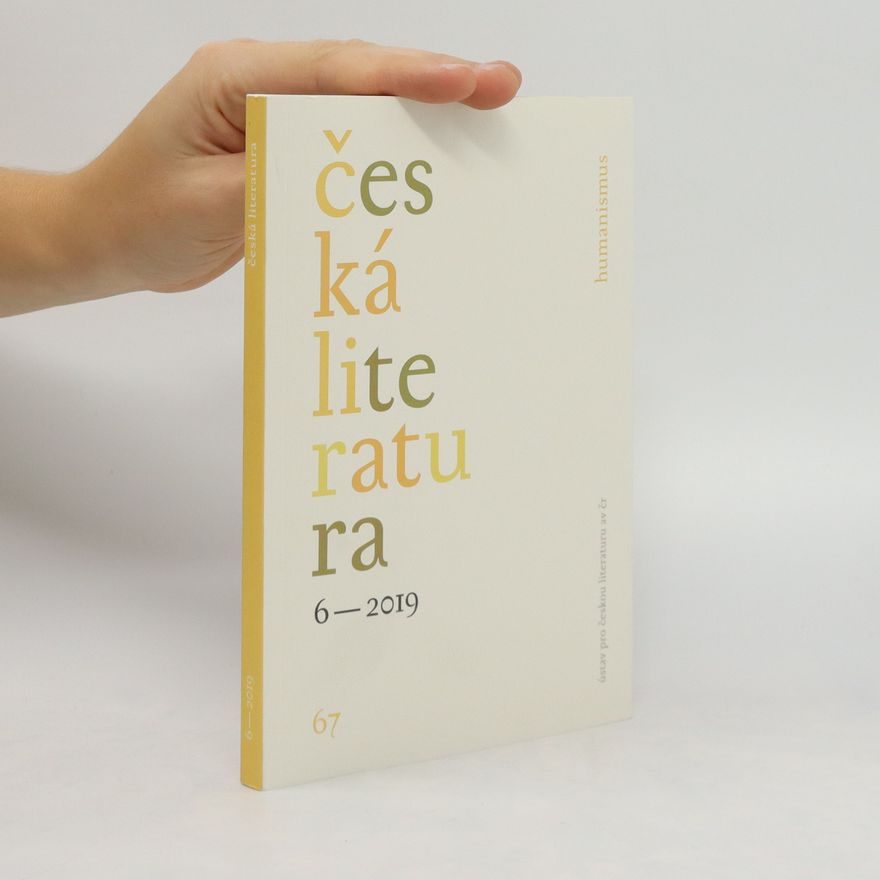 Kolektiv autorů Česká literatura 6/2019