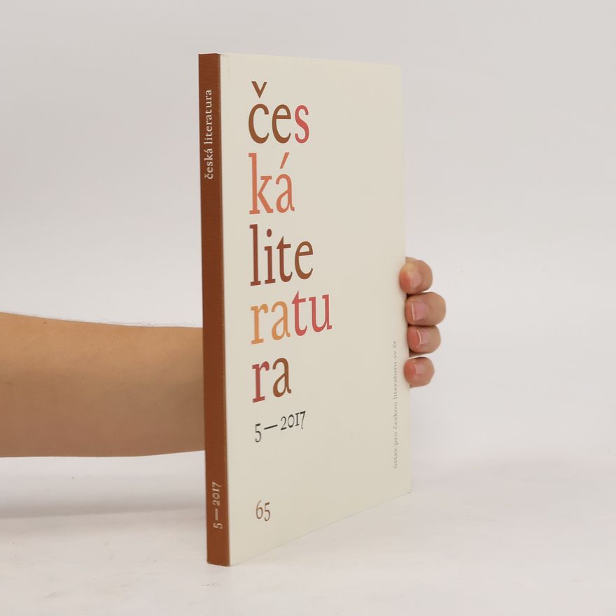 Various authors Česká literatura 5/2017
