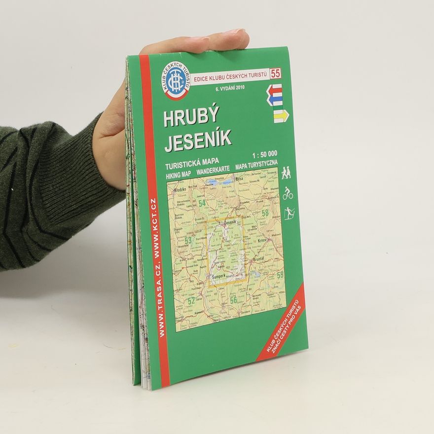 Kolektiv autorů Hrubý Jeseník turistická mapa 1:50 000