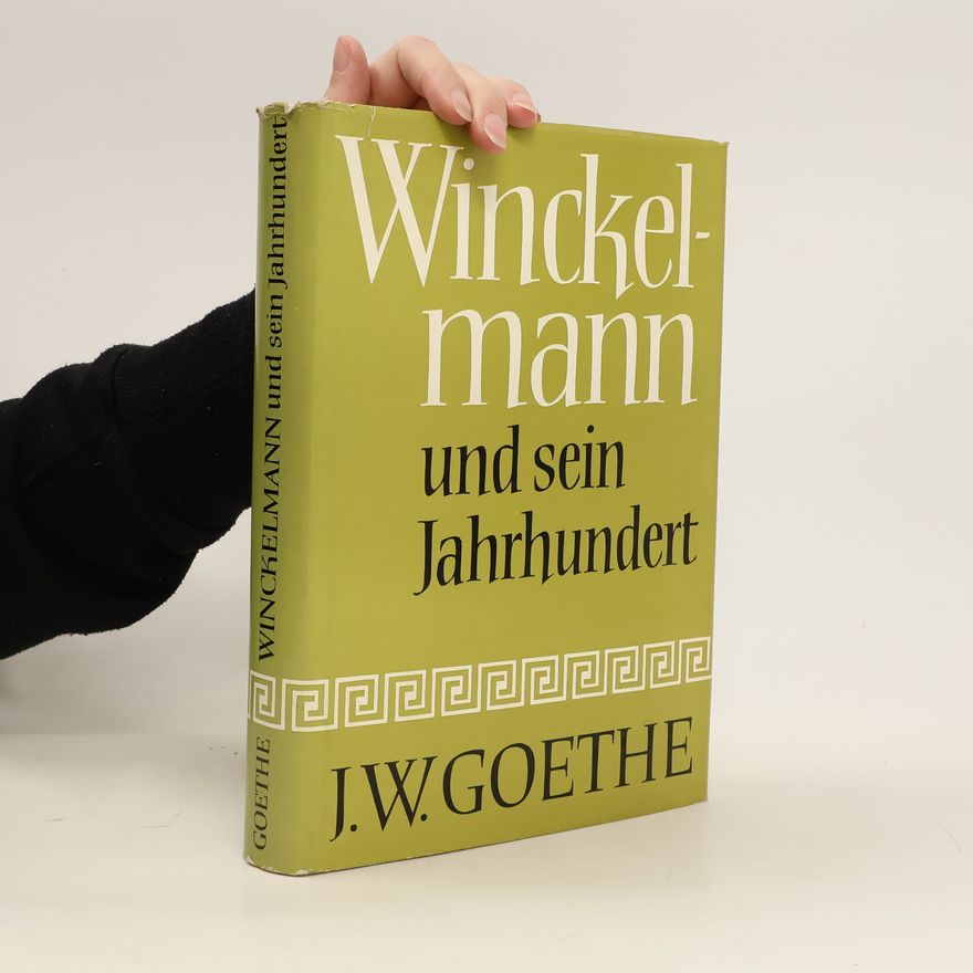 Helmut Holtzhauer Winckelmann und sein Jahrhundert