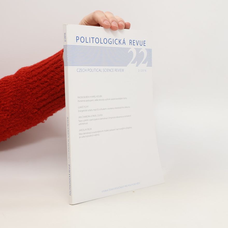 Auteurscollectief Politologická Revue 2/2016
