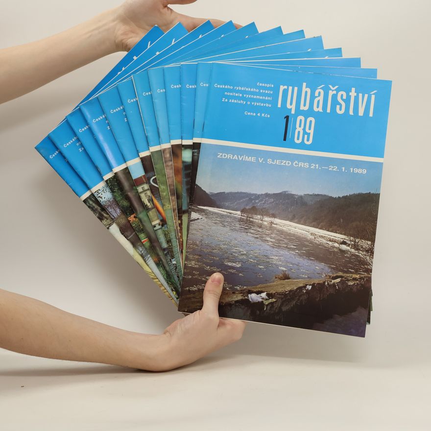 Kolektiv autorů Rybářství 1989, 12 čísel