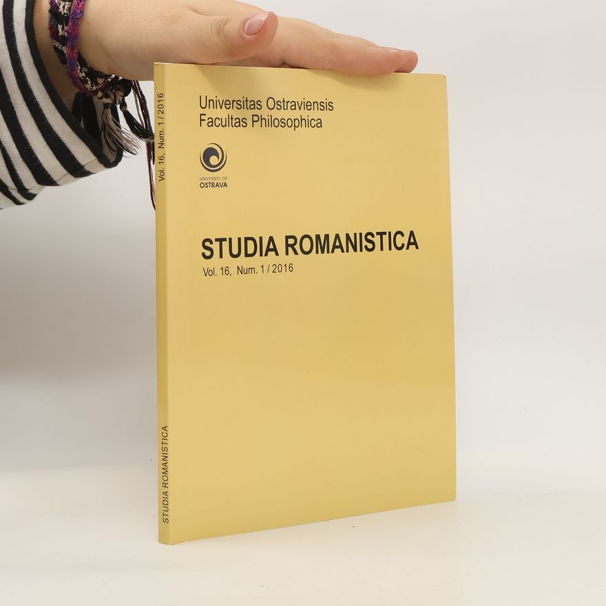 Autorenkollektiv Studia Romanictica Vol. 16, Num.1/2016