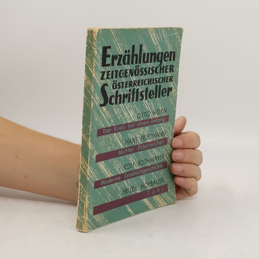 Autorenkollektiv Erzählungen zeitgenössischer österreichischer Schriftsteller