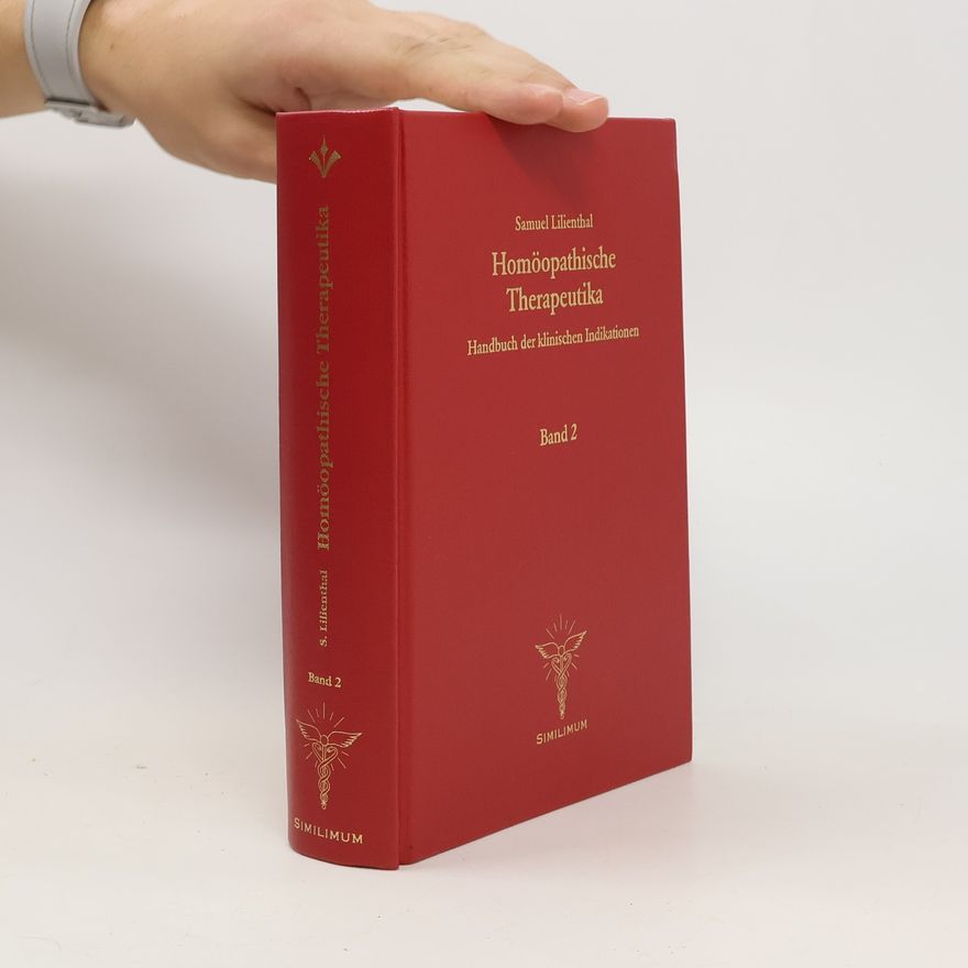 Samuel Lilienthal Homöopathische Terapeutika