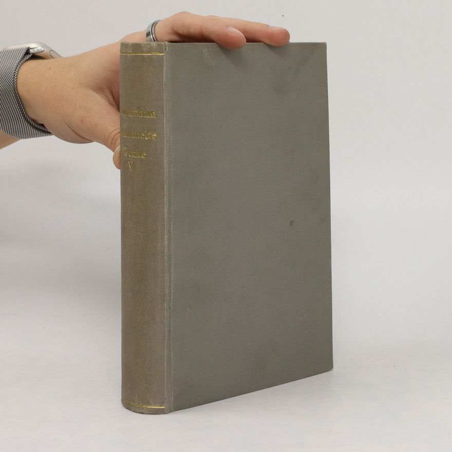 Gerhart Hauptmann Gesammelte Werke 5