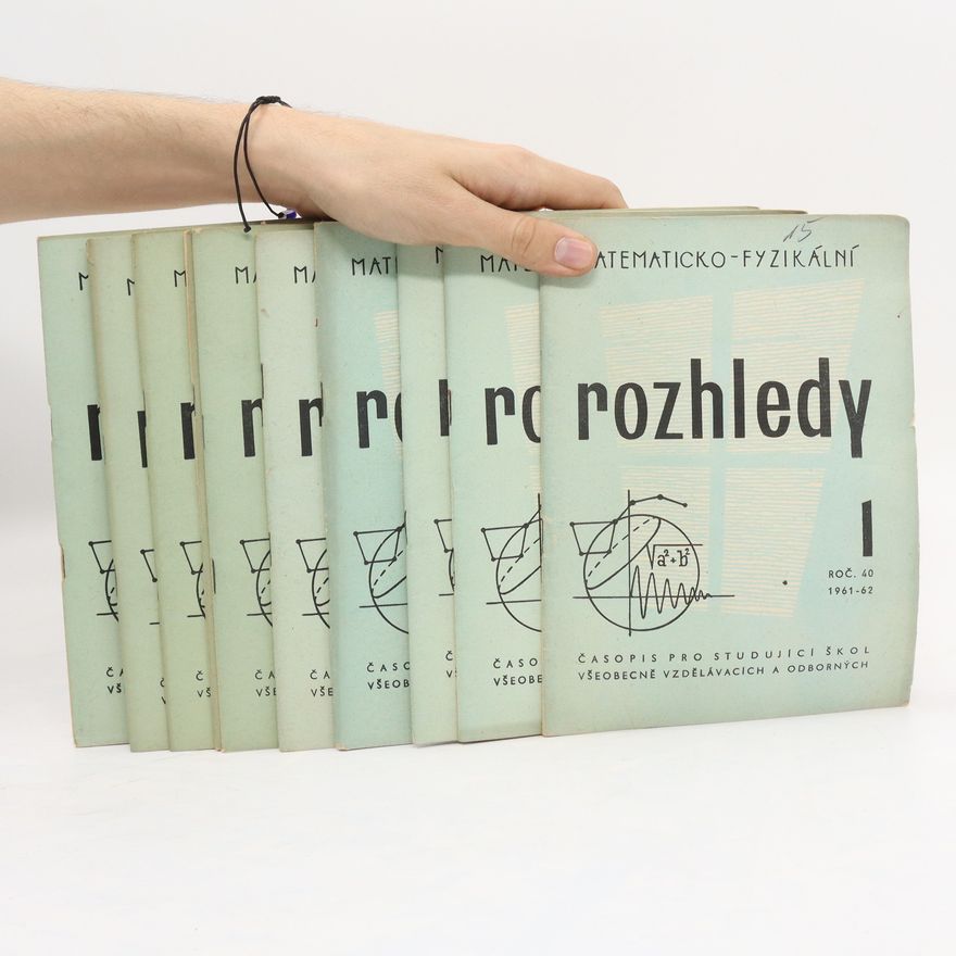 Collectif d'auteurs Rozhledy matematicko-fyzikální 1-10/1961-62