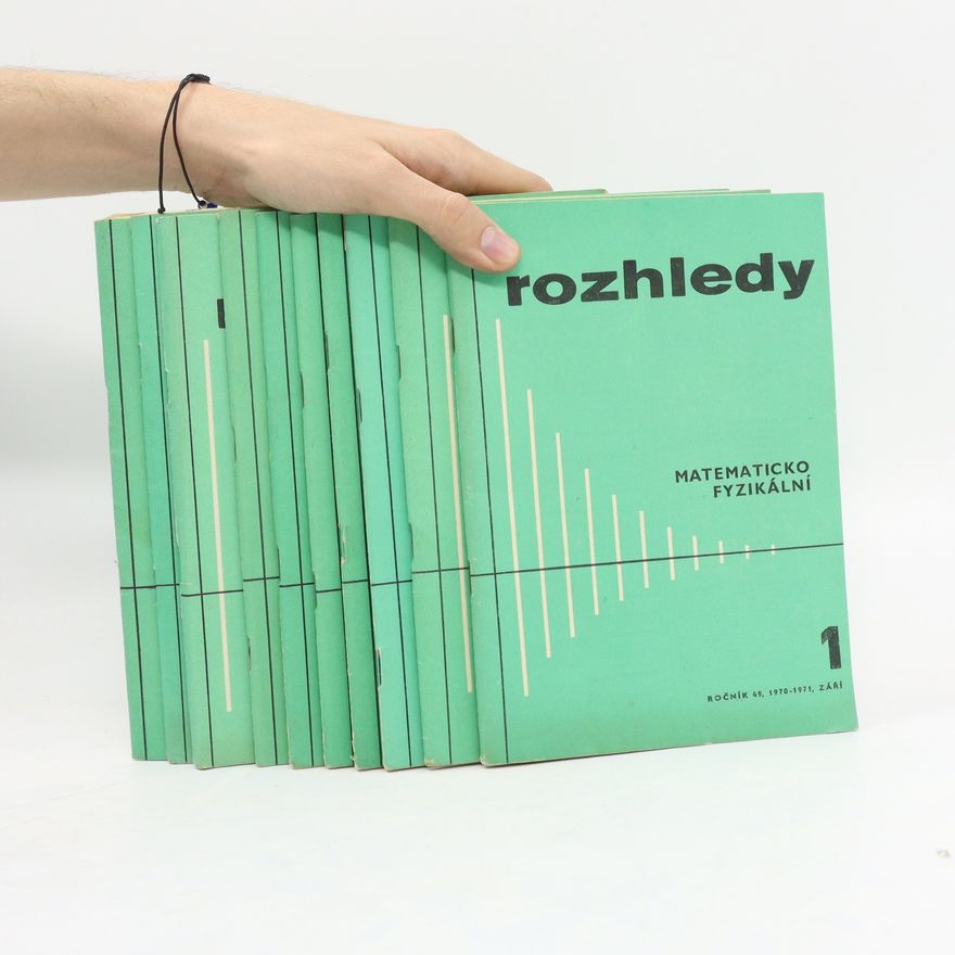 Kolektiv autorů Rozhledy matematicko fyzikální 1-10/1970-71