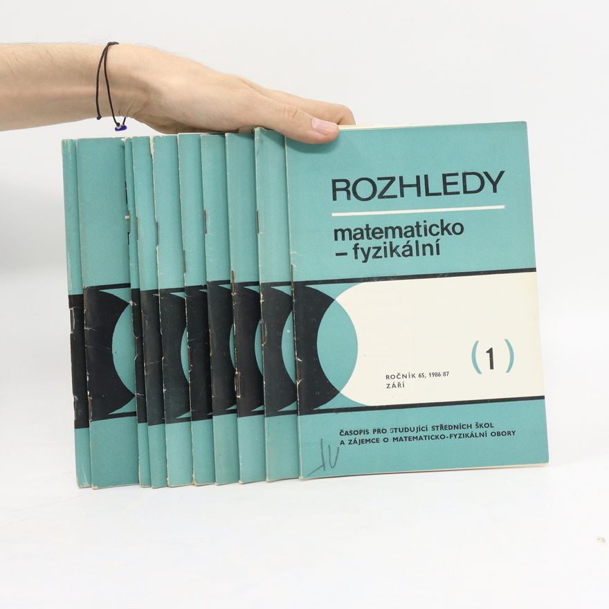 Collectif d'auteurs Rozhledy matematicko-fyzikální 1-10/1986-87