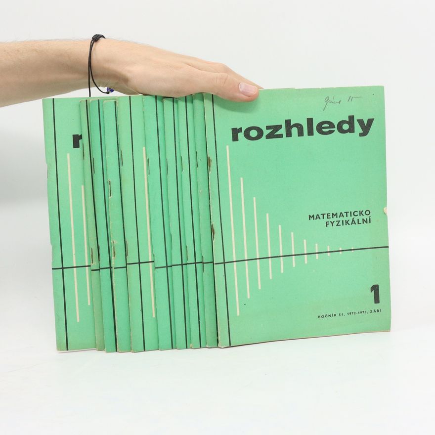 Collectif d'auteurs Rozhledy matematicko-fyzikální 1-10/1972-73