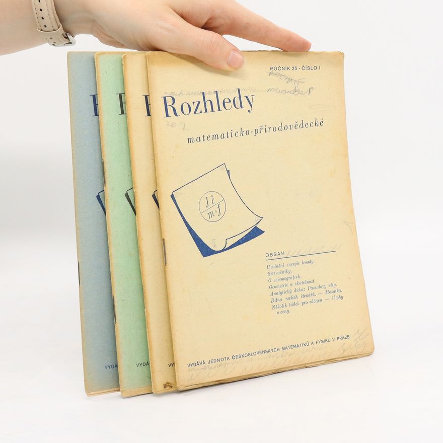 Kolektiv autorů Matematicko-přírodovědecké rozhledy 25/1-4