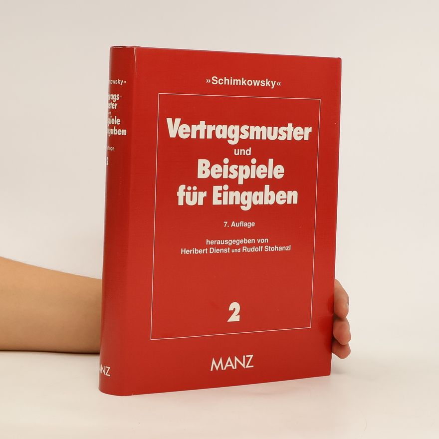 Julius Schimkowsky Vertragsmuster und Beispiele für Eingaben