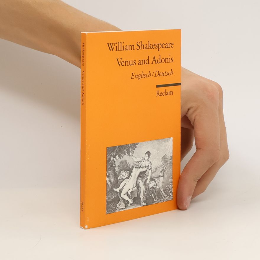 William Shakespeare Venus and Adonis, Englisch/Deutsch
