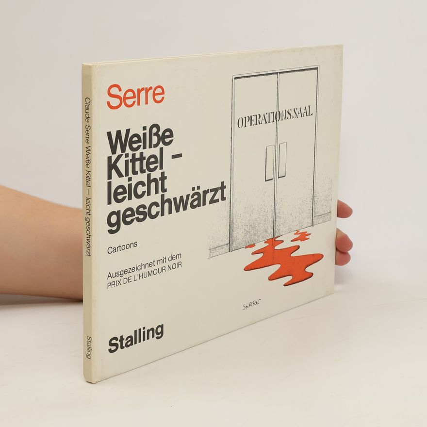 Claude Serre Weisse Kittel, leicht geschwärzt