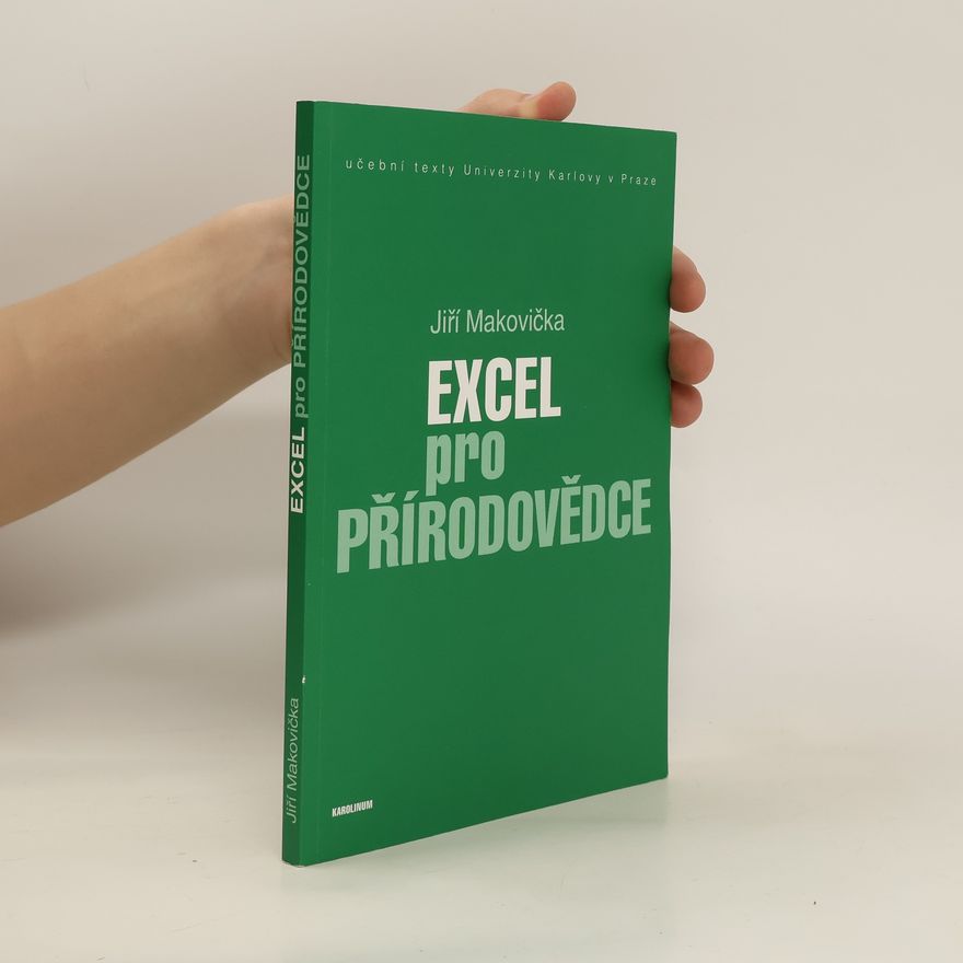 Jiří Makovička Excel pro přírodovědce