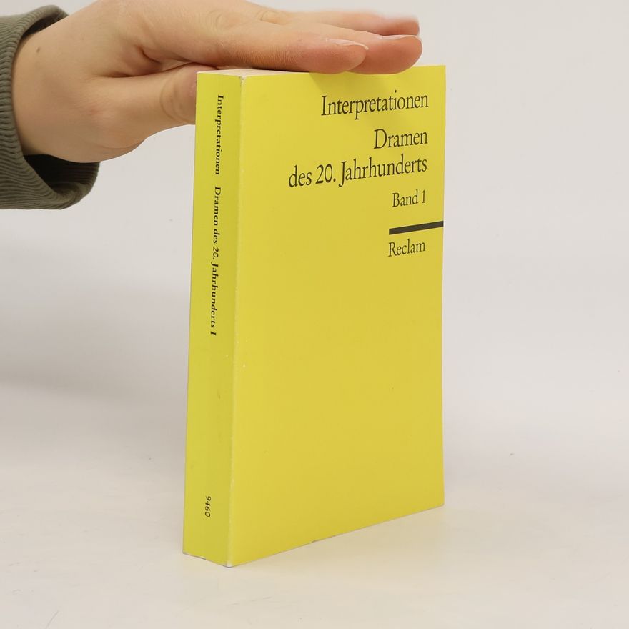 Autorenkollektiv Dramen des 20. Jahrhunderts 1