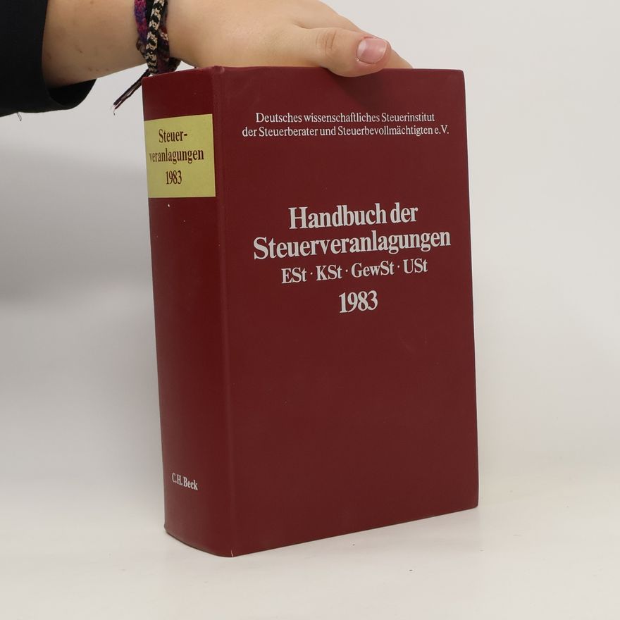 Kolektiv autorů Handbuch der Steuerveranlagungen
