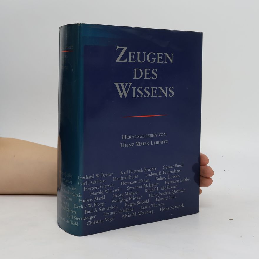 Heinz Maier-Leibnitz Zeugen des Wissens