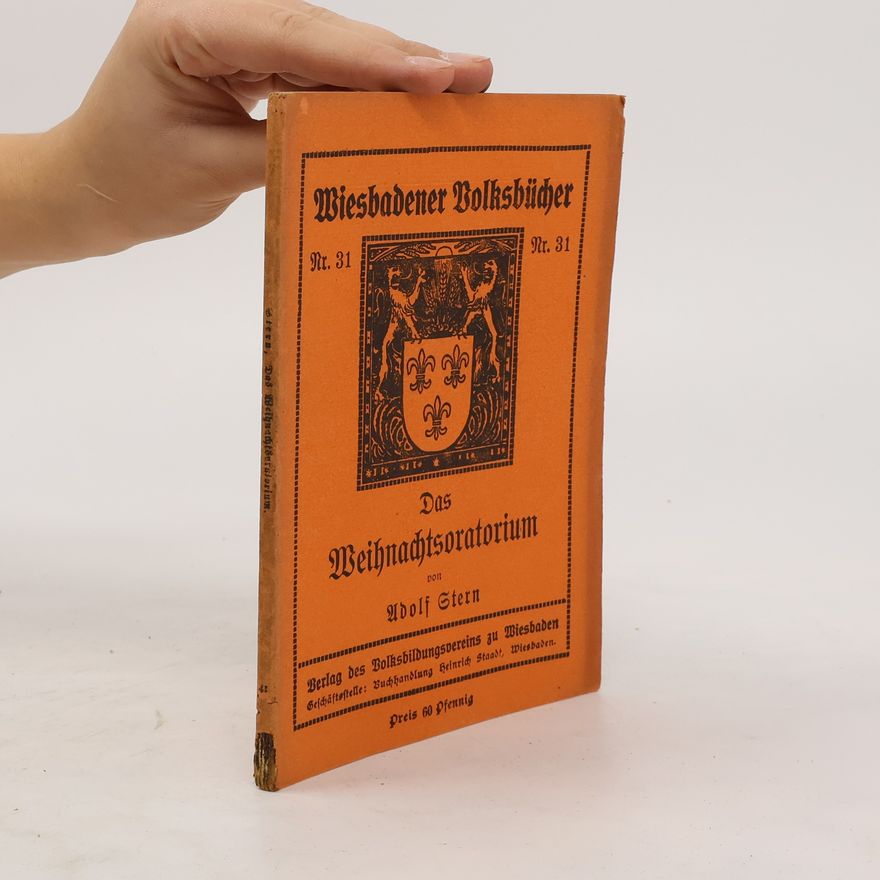 Adolf Stern Das Weihnachtsoratorium