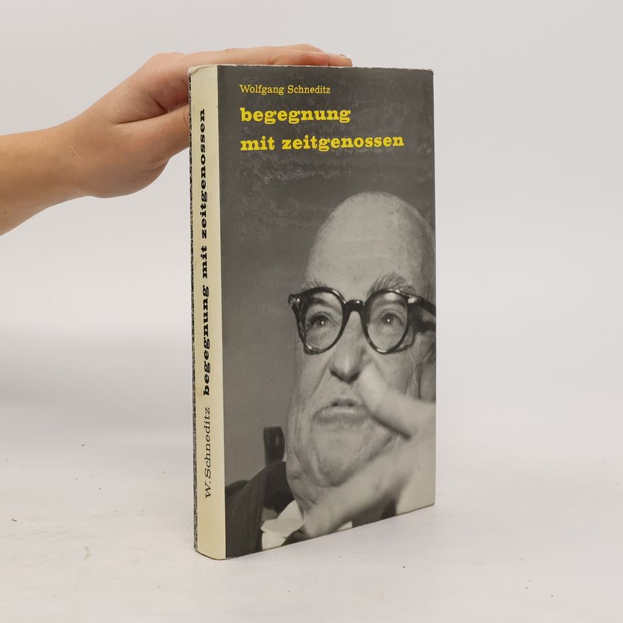 Wolfgang Schneditz Begegnung mit zeitgenossen