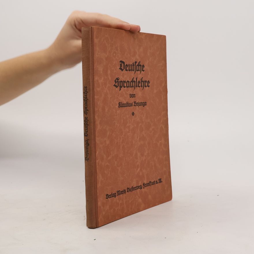 Klaudius Bojunga Deutsche Sprachlehre