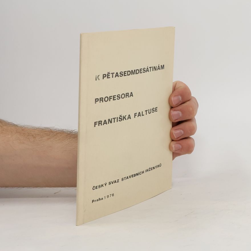 Kolektív autorov K pětasedmdesátinám profesora Františka Faltuse
