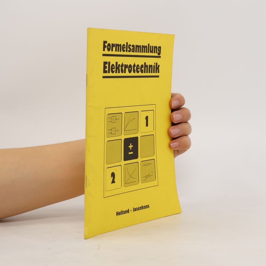 Various authors Formelsammlung Elektrotechnik
