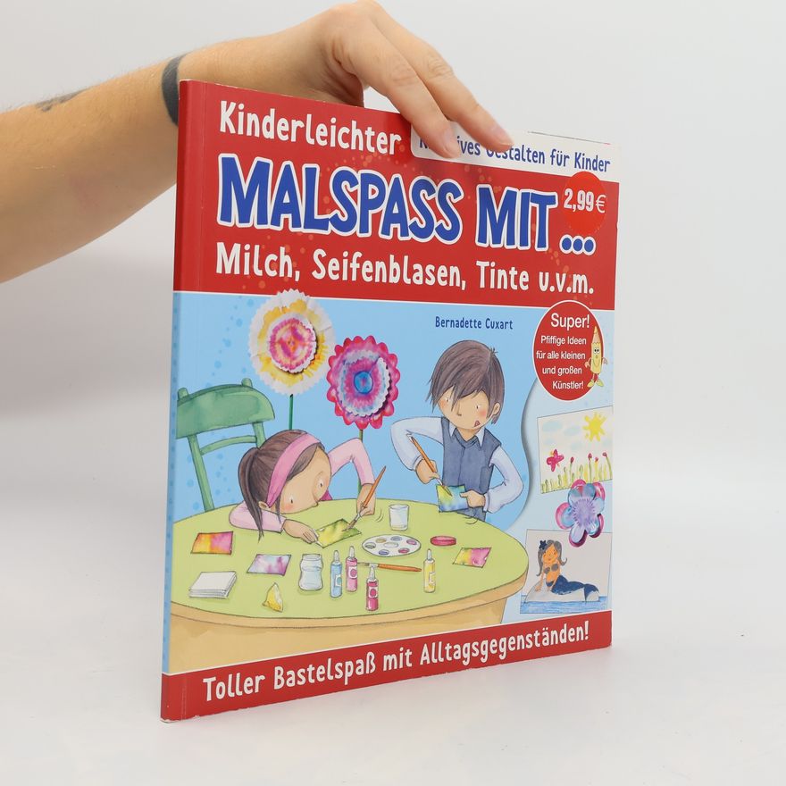 Bernadette Cuxart Malspass mit Milch, Seifenblasen, Tinte