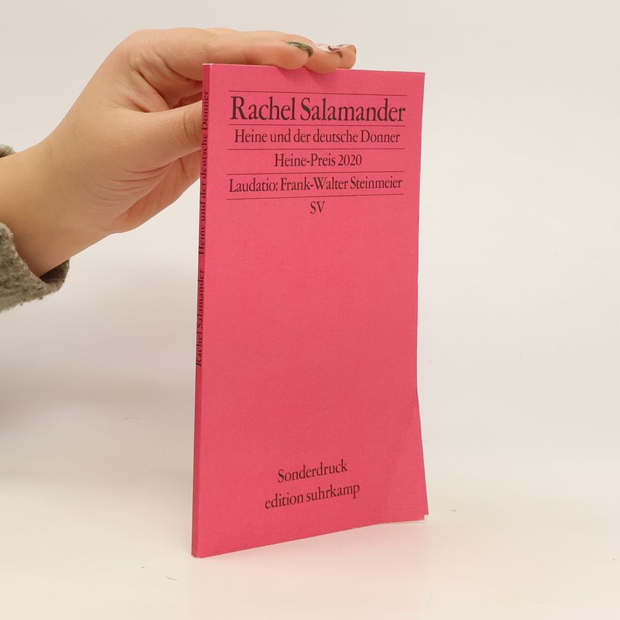 Rachel Salamander Heine und der deutsche Donner