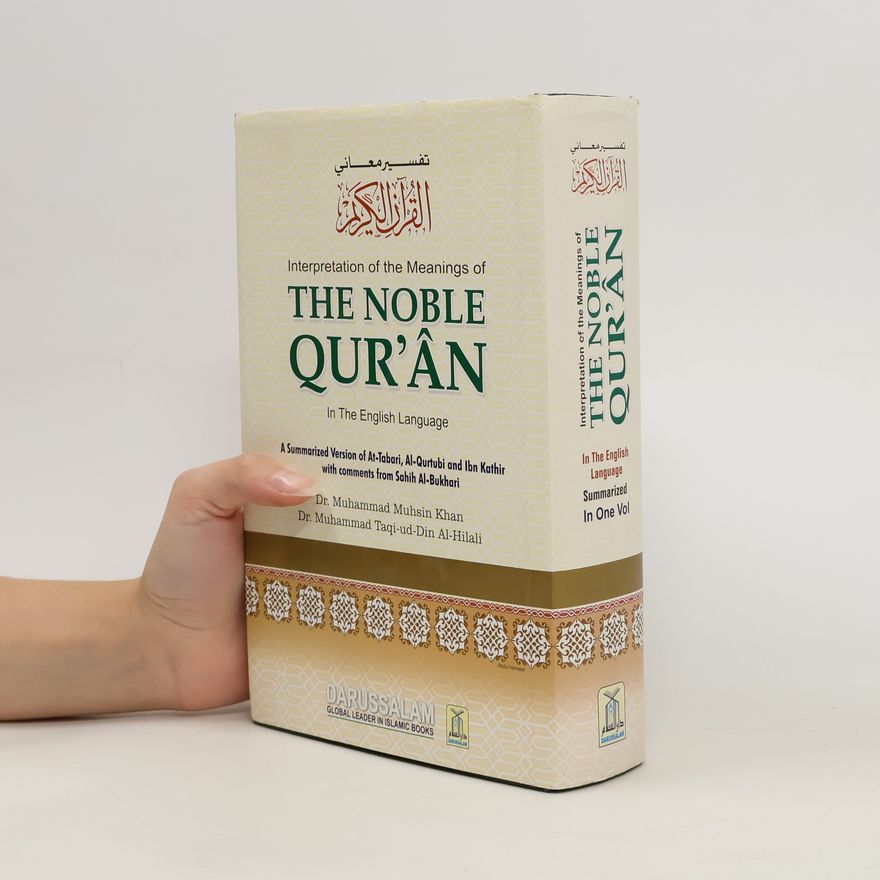 Muhammad Muhsin Khan The Noble Qurʾān