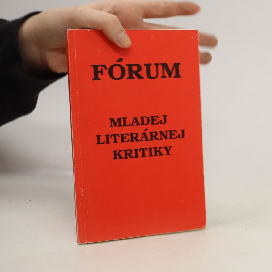 Mikuláš Kasarda Fórum mladej literárnej kritiky