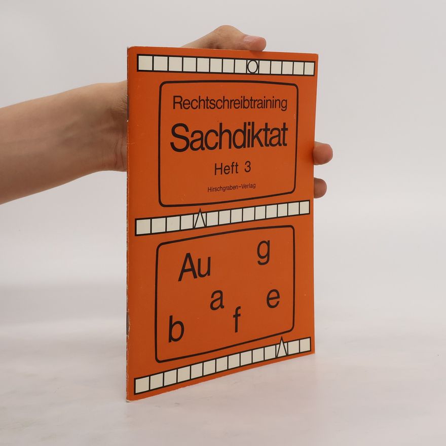 Collectif d'auteurs Rechtschreibtraining Sachdiktat