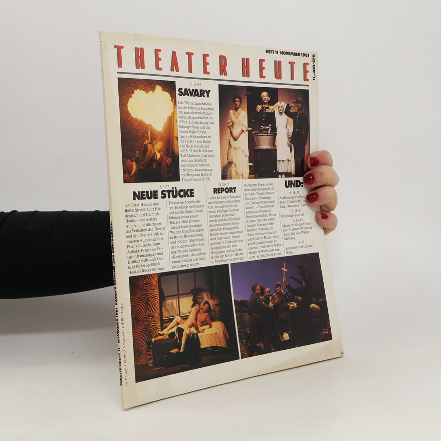 Autorenkollektiv Theater heute 11/1981