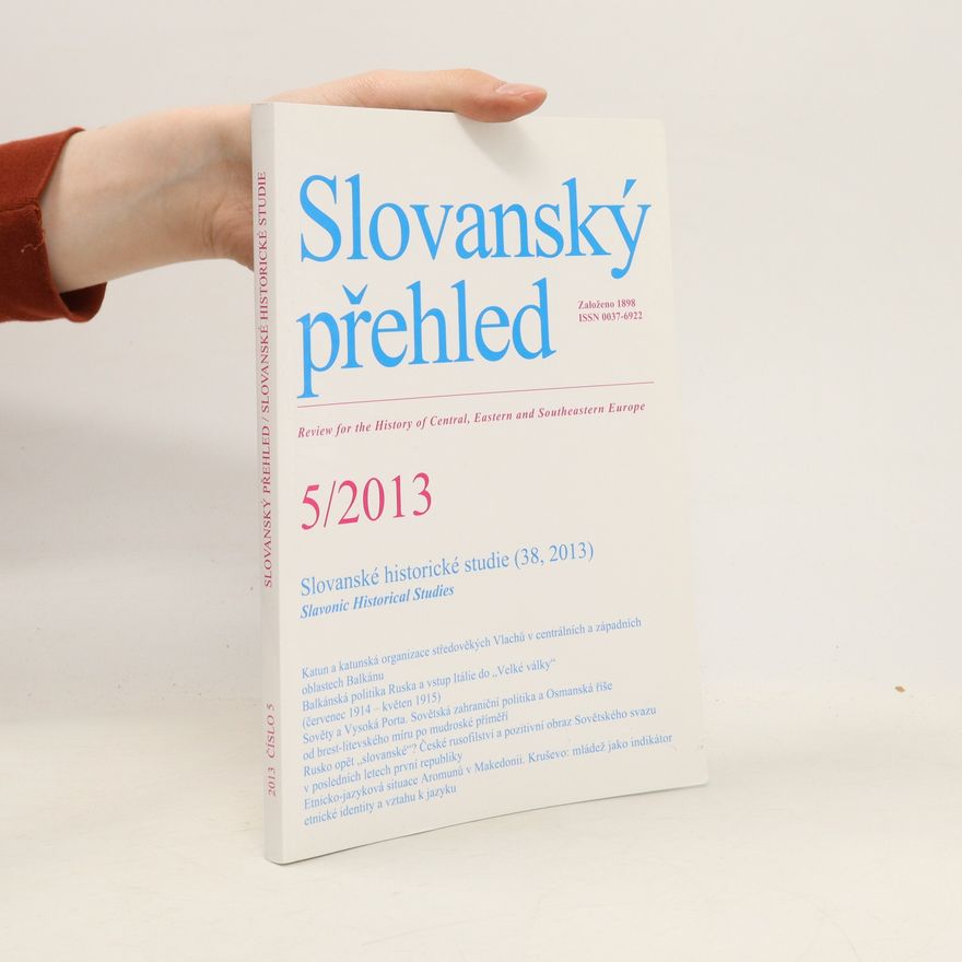 Autorenkollektiv Slovanský přehled 5/2013