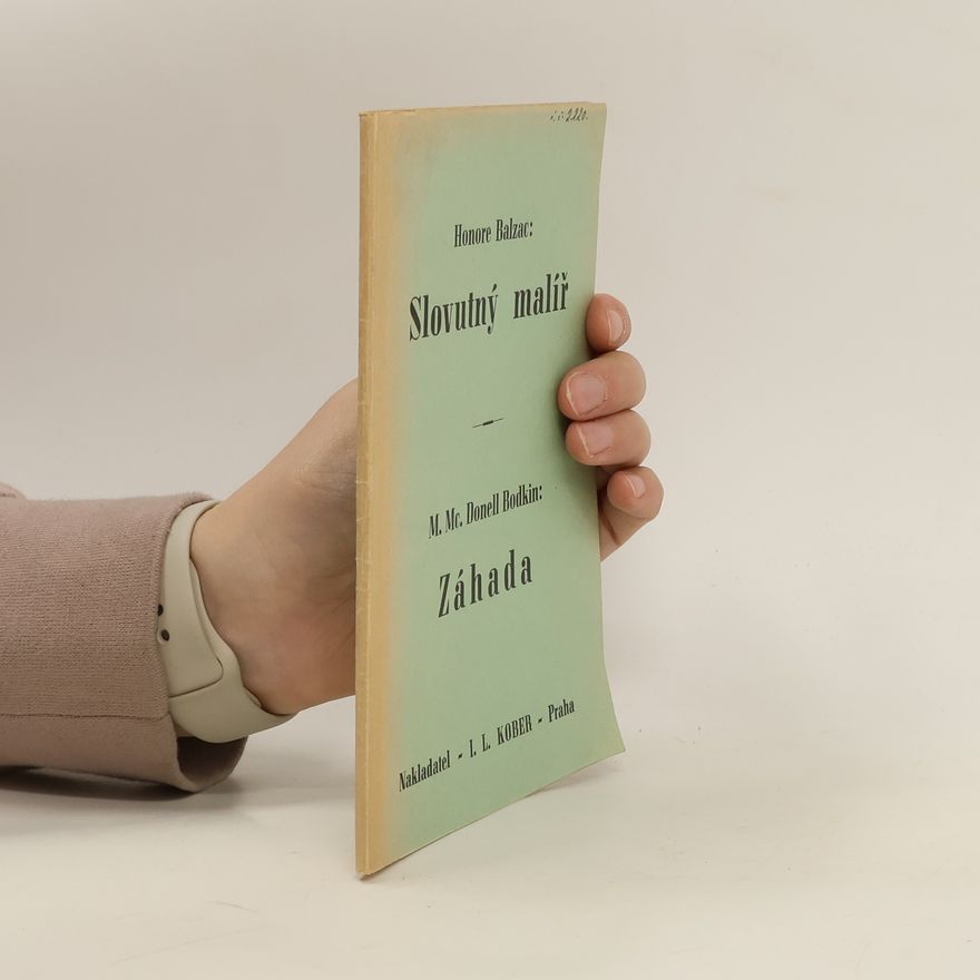 M. Donell Bodkin Slovutný malíř/Záhada