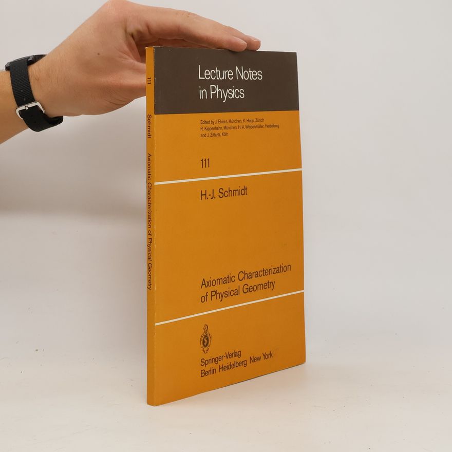 J. H. Schmitz Lecture Notes in Physics