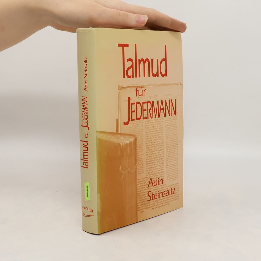 Adin Steinsaltz Talmud für Jedermann