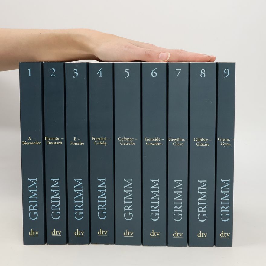 Wilhelm Karl Grimm Deutsches Wörterbuch von Jacob Grimm und Wilhelm Grimm 1-33