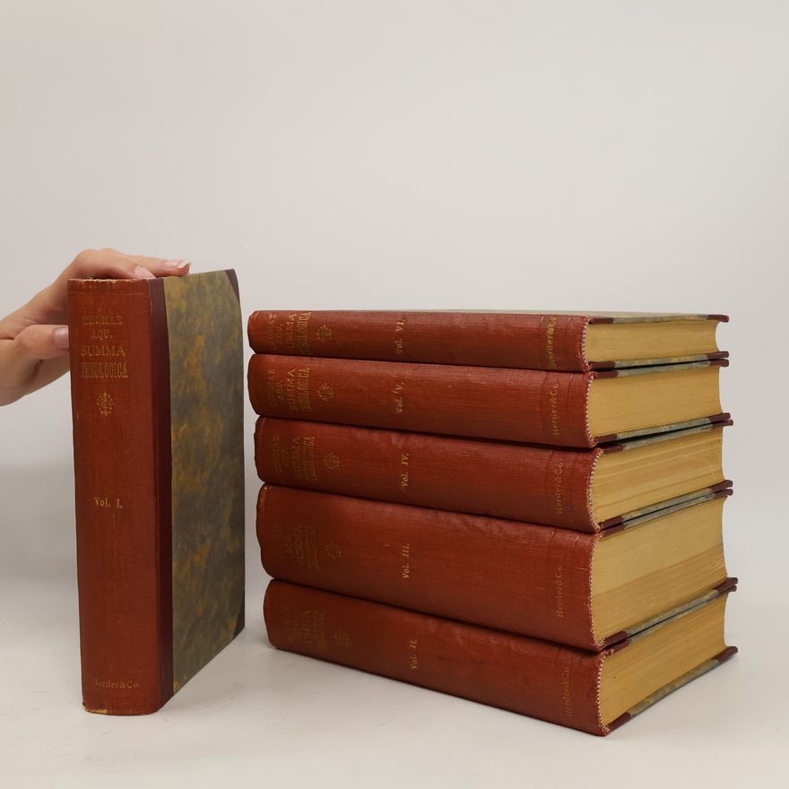 Tomáš Akvinský Divi Thomae Aquinatis Summa theologica I-VI